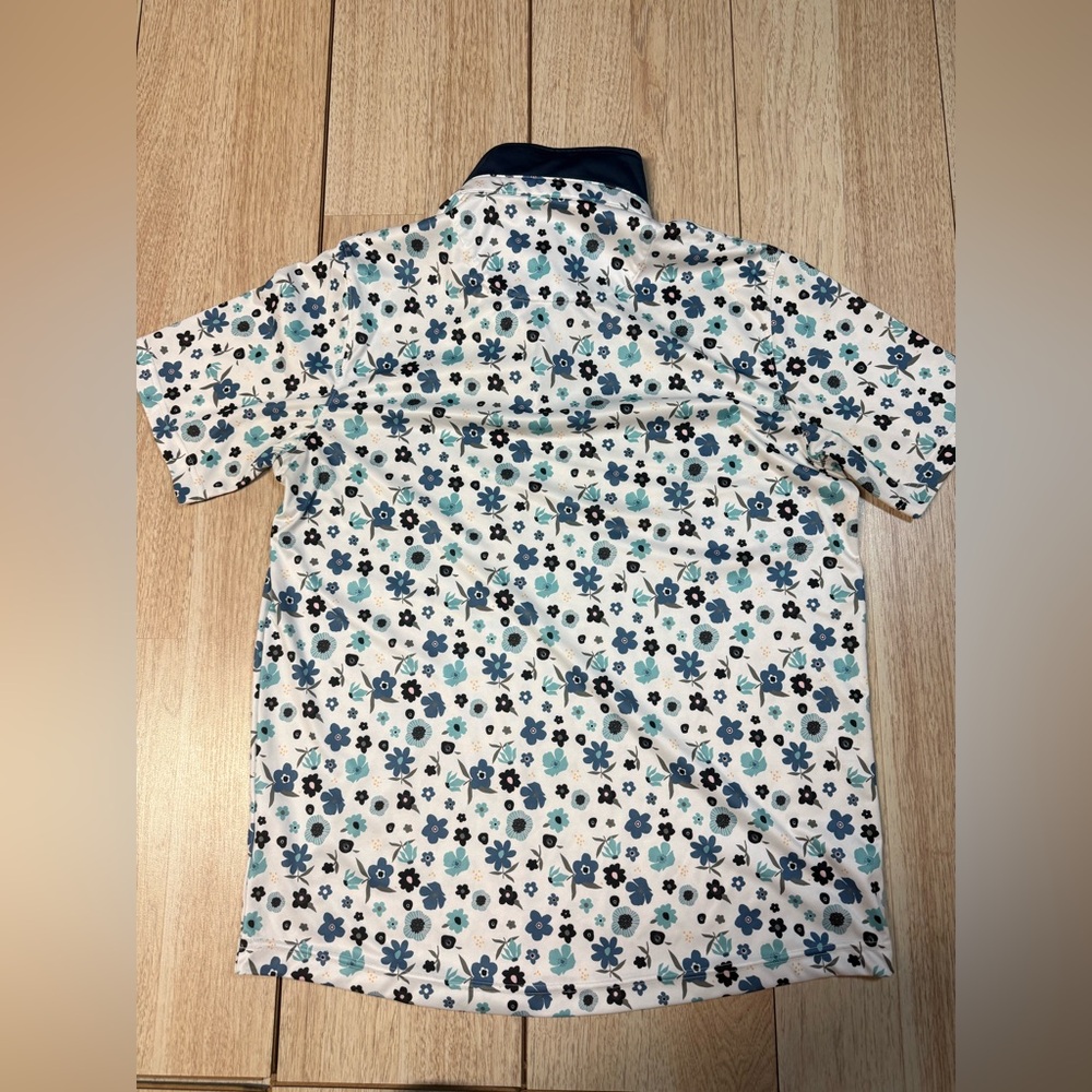 Swannies Golf Sanders Floral Polo - Picture 7 of 7